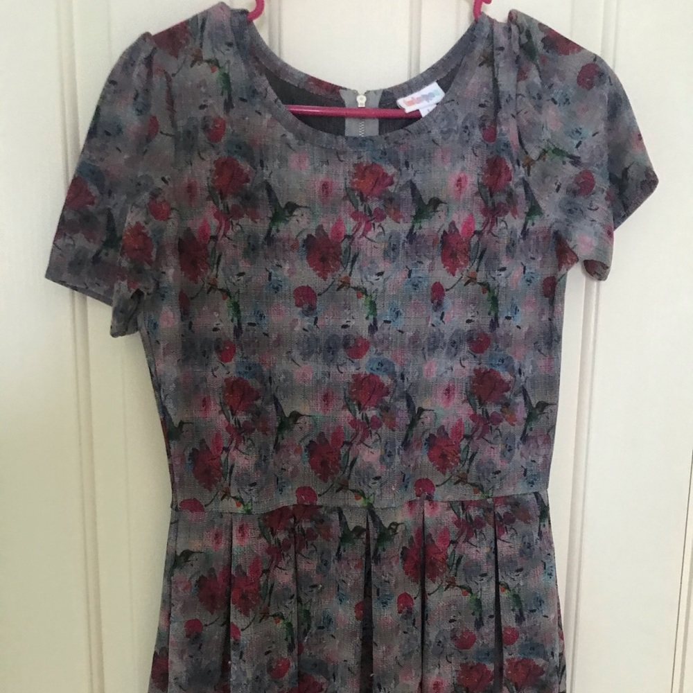 Birds and flowers lularoe Amelia